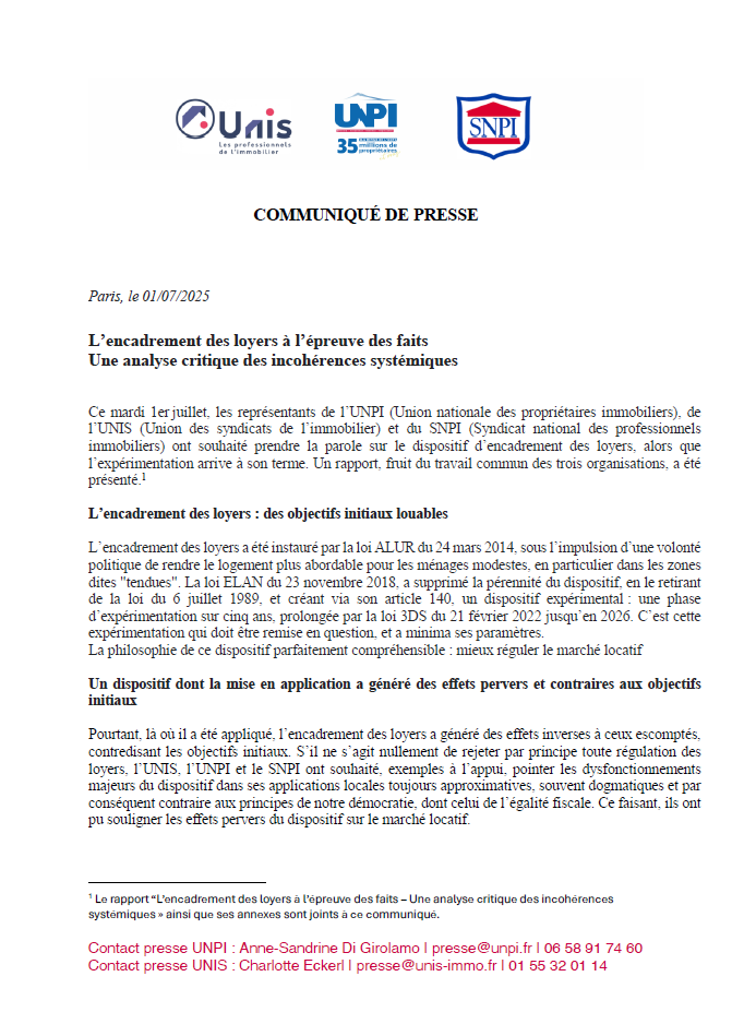 communiqué